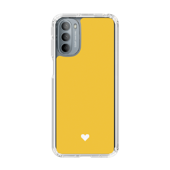 Slim Protection Case［ Original - Favorite Color Heart - Yellow ］