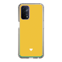 Slim Protection Case［ Original - Favorite Color Heart - Yellow ］