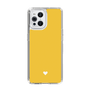 Slim Protection Case［ Original - Favorite Color Heart - Yellow ］