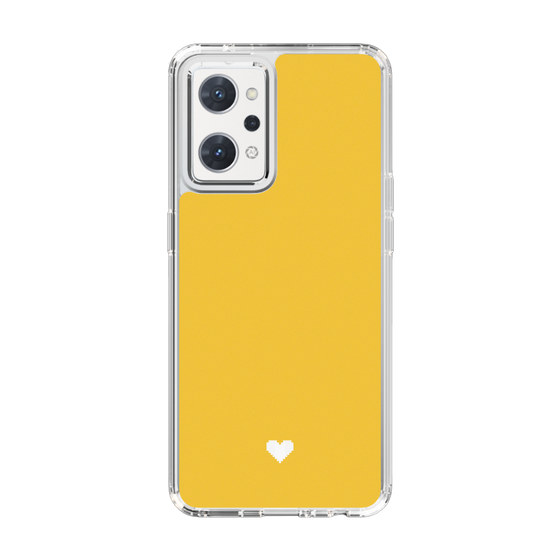 Slim Protection Case［ Original - Favorite Color Heart - Yellow ］