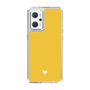 Slim Protection Case［ Original - Favorite Color Heart - Yellow ］