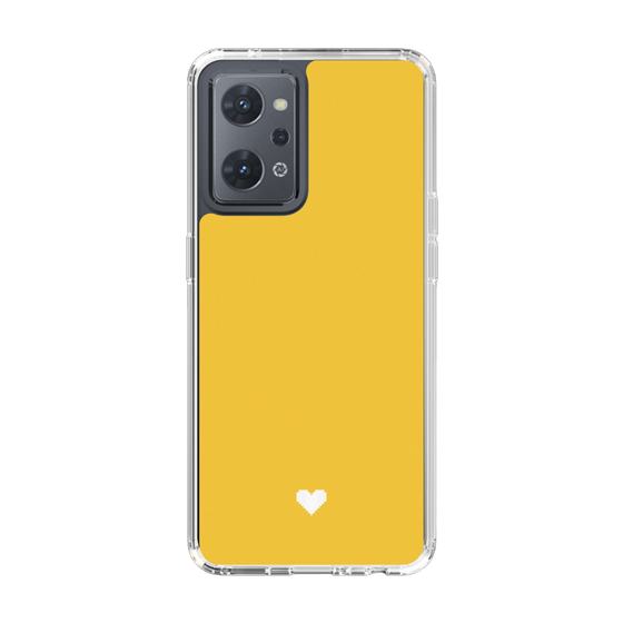 Slim Protection Case［ Original - Favorite Color Heart - Yellow ］