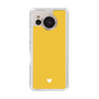 Slim Protection Case［ Original - Favorite Color Heart - Yellow ］