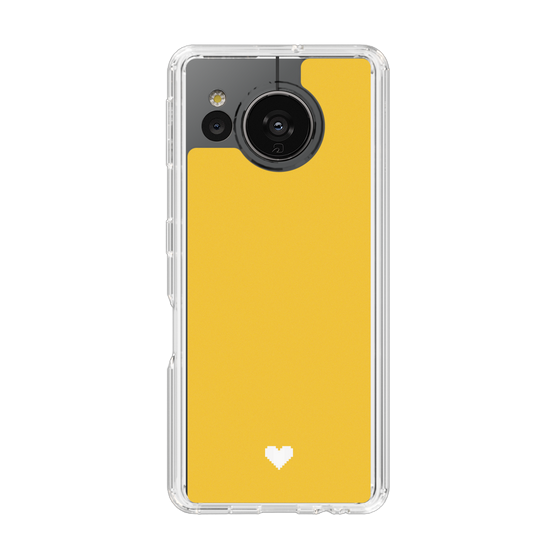 Slim Protection Case［ Original - Favorite Color Heart - Yellow ］