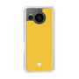 Slim Protection Case［ Original - Favorite Color Heart - Yellow ］