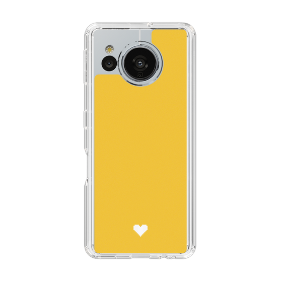 Slim Protection Case［ Original - Favorite Color Heart - Yellow ］