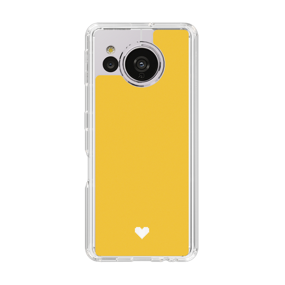 Slim Protection Case［ Original - Favorite Color Heart - Yellow ］