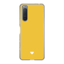Slim Protection Case［ Original - Favorite Color Heart - Yellow ］