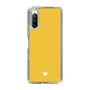 Slim Protection Case［ Original - Favorite Color Heart - Yellow ］