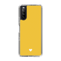 Slim Protection Case［ Original - Favorite Color Heart - Yellow ］