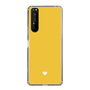 Slim Protection Case［ Original - Favorite Color Heart - Yellow ］