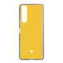 Slim Protection Case［ Original - Favorite Color Heart - Yellow ］