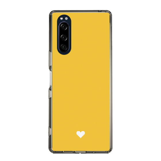 Slim Protection Case［ Original - Favorite Color Heart - Yellow ］