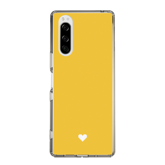 Slim Protection Case［ Original - Favorite Color Heart - Yellow ］