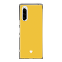 Slim Protection Case［ Original - Favorite Color Heart - Yellow ］