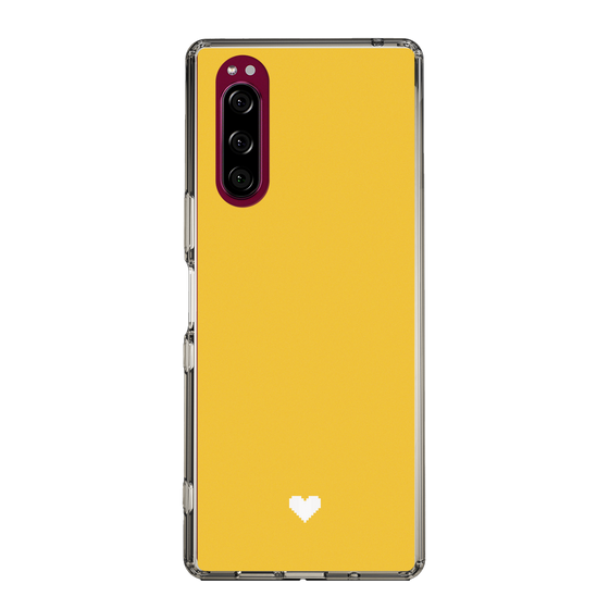 Slim Protection Case［ Original - Favorite Color Heart - Yellow ］