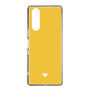 Slim Protection Case［ Original - Favorite Color Heart - Yellow ］