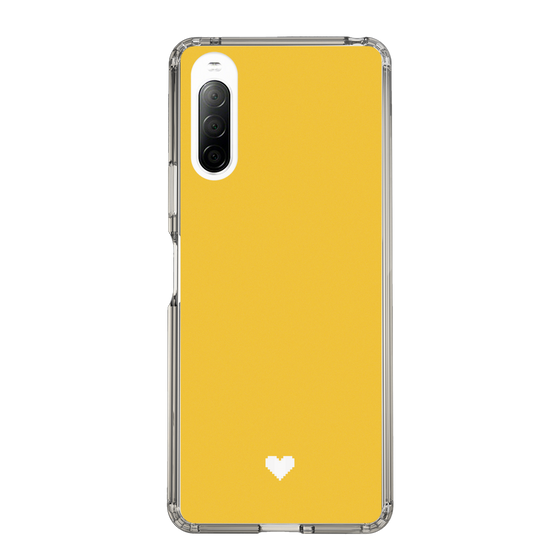 Slim Protection Case［ Original - Favorite Color Heart - Yellow ］