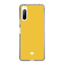 Slim Protection Case［ Original - Favorite Color Heart - Yellow ］