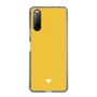 Slim Protection Case［ Original - Favorite Color Heart - Yellow ］