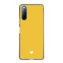 Slim Protection Case［ Original - Favorite Color Heart - Yellow ］