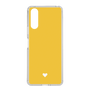 Slim Protection Case［ Original - Favorite Color Heart - Yellow ］