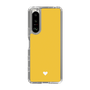 Slim Protection Case［ Original - Favorite Color Heart - Yellow ］