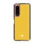 Slim Protection Case［ Original - Favorite Color Heart - Yellow ］