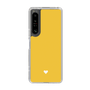 Slim Protection Case［ Original - Favorite Color Heart - Yellow ］