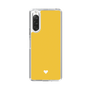 Slim Protection Case［ Original - Favorite Color Heart - Yellow ］