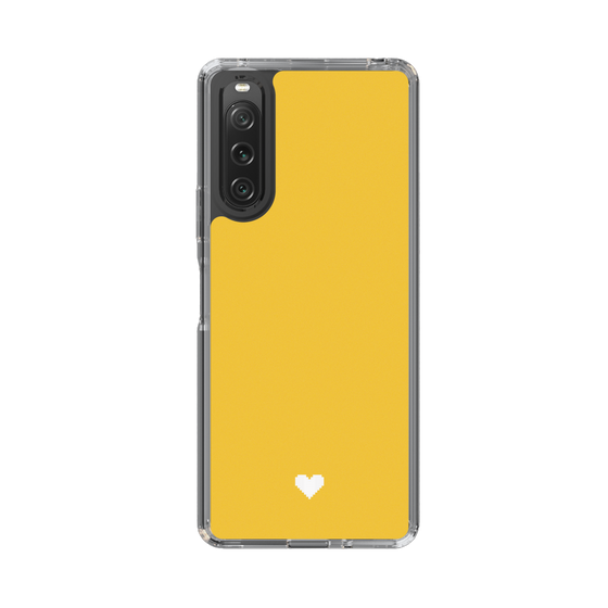 Slim Protection Case［ Original - Favorite Color Heart - Yellow ］