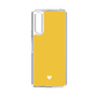 Slim Protection Case［ Original - Favorite Color Heart - Yellow ］
