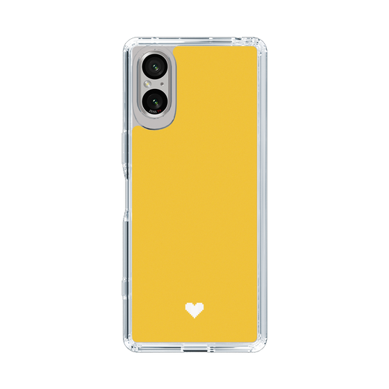 Slim Protection Case［ Original - Favorite Color Heart - Yellow ］