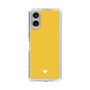 Slim Protection Case［ Original - Favorite Color Heart - Yellow ］