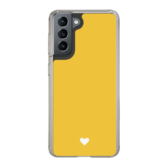 Slim Protection Case［ Original - Favorite Color Heart - Yellow ］