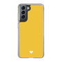 Slim Protection Case［ Original - Favorite Color Heart - Yellow ］