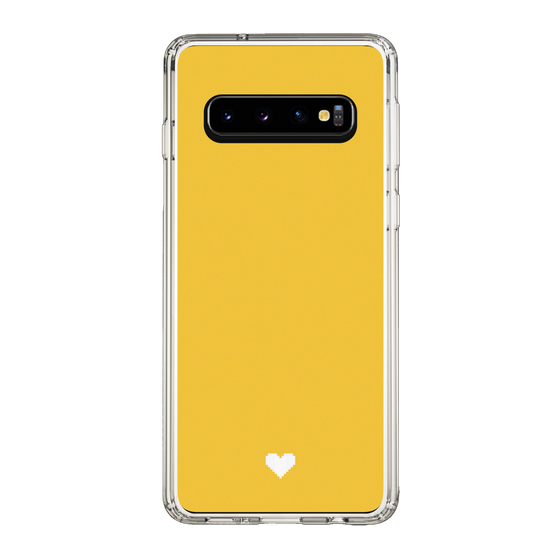 Slim Protection Case［ Original - Favorite Color Heart - Yellow ］