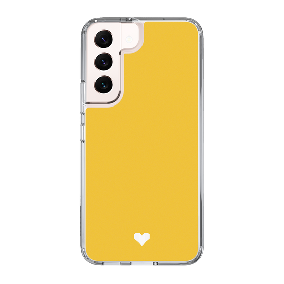 Slim Protection Case［ Original - Favorite Color Heart - Yellow ］