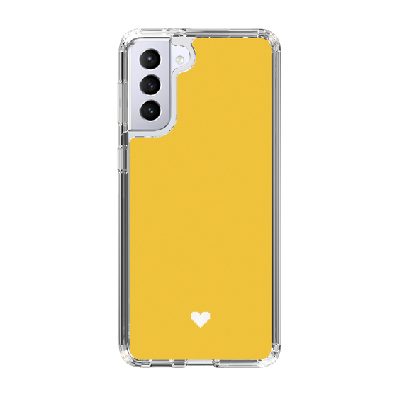 Slim Protection Case［ Original - Favorite Color Heart - Yellow ］