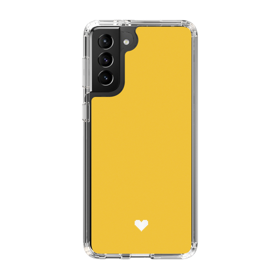 Slim Protection Case［ Original - Favorite Color Heart - Yellow ］