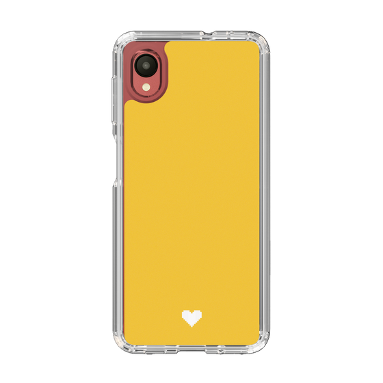 Slim Protection Case［ Original - Favorite Color Heart - Yellow ］