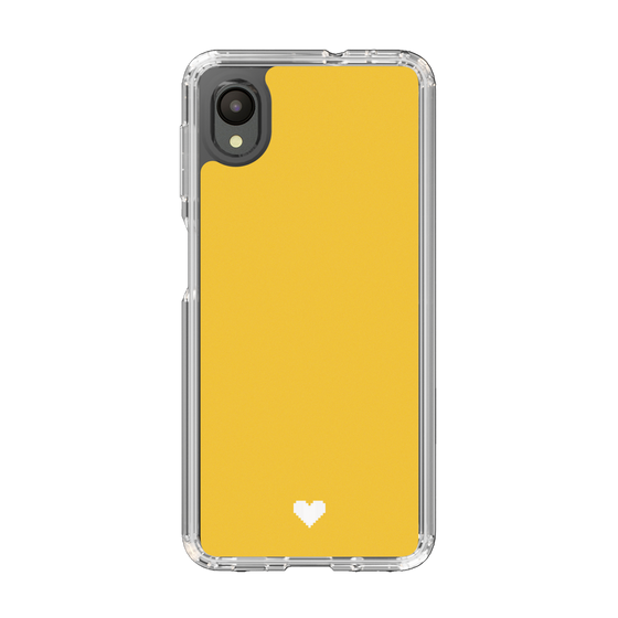 Slim Protection Case［ Original - Favorite Color Heart - Yellow ］