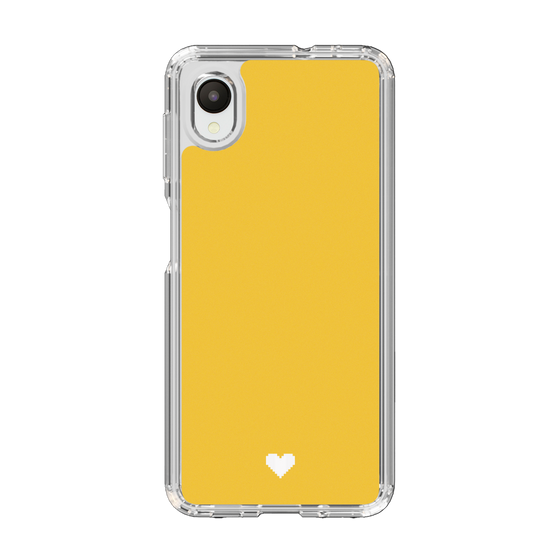 Slim Protection Case［ Original - Favorite Color Heart - Yellow ］