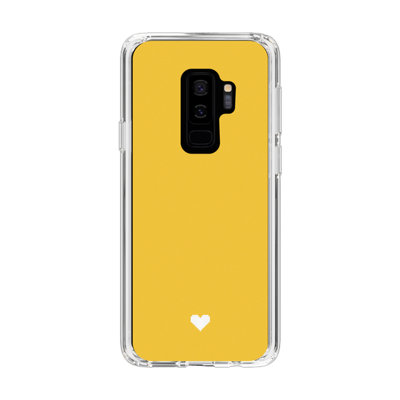 Slim Protection Case［ Original - Favorite Color Heart - Yellow ］