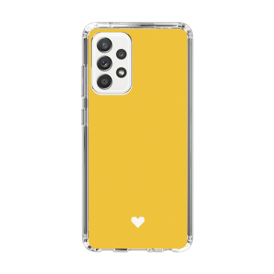 Slim Protection Case［ Original - Favorite Color Heart - Yellow ］