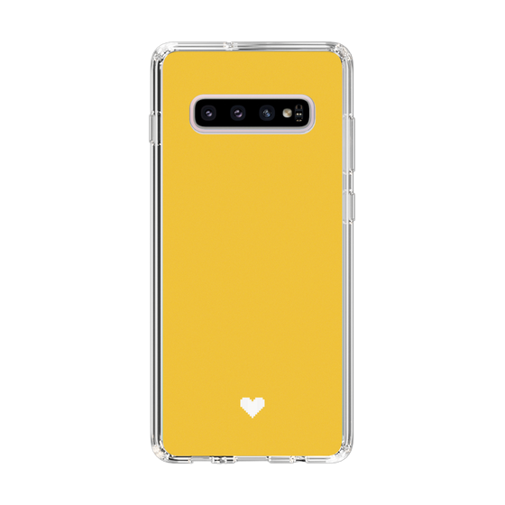 Slim Protection Case［ Original - Favorite Color Heart - Yellow ］