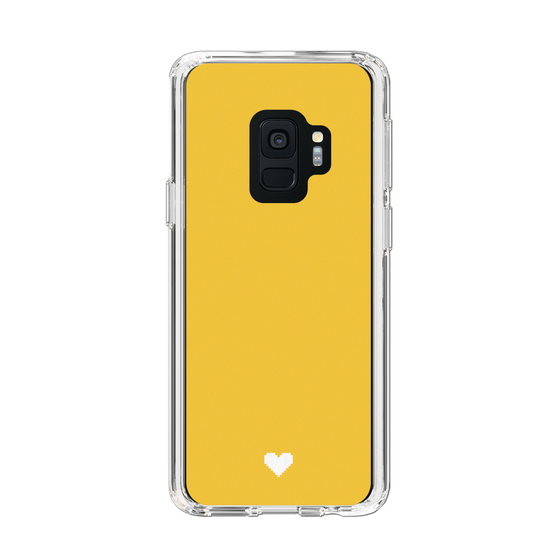 Slim Protection Case［ Original - Favorite Color Heart - Yellow ］