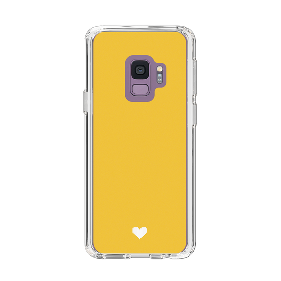 Slim Protection Case［ Original - Favorite Color Heart - Yellow ］