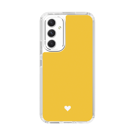 Slim Protection Case［ Original - Favorite Color Heart - Yellow ］