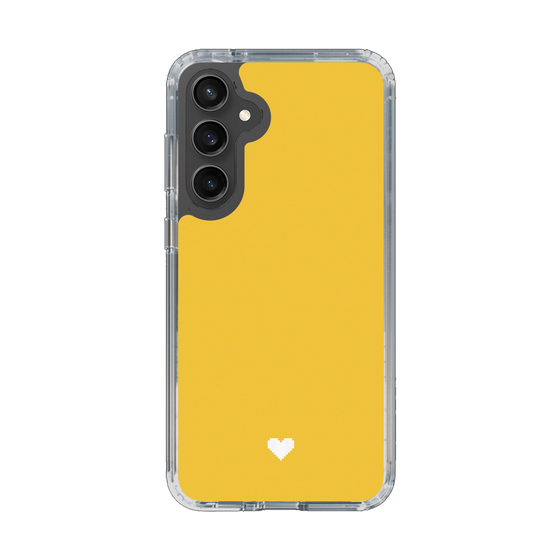 Slim Protection Case［ Original - Favorite Color Heart - Yellow ］